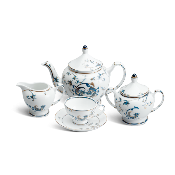 Bộ trà 1.3 L - Hoàng Cung - Lạc Hồng Vàng