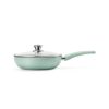 Chảo sâu lòng chống dính có vung kính Elmich EL-5913GY26 size 26cm