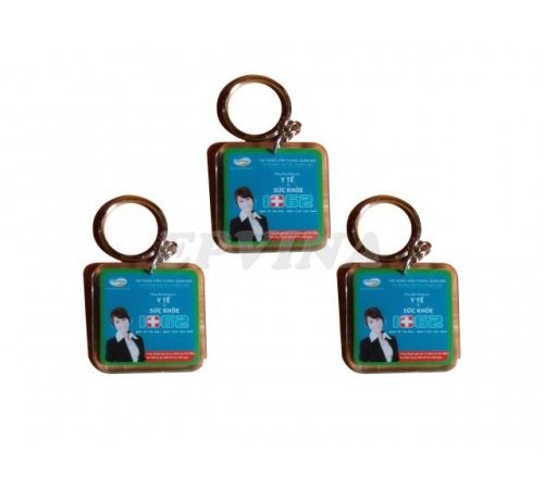Móc khóa nhựa dẻo 003