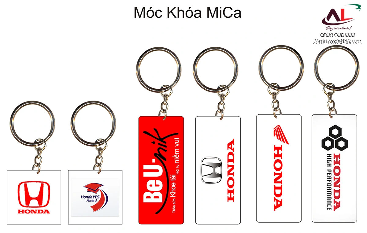 Quà tặng 10k: Móc khóa quảng cáo