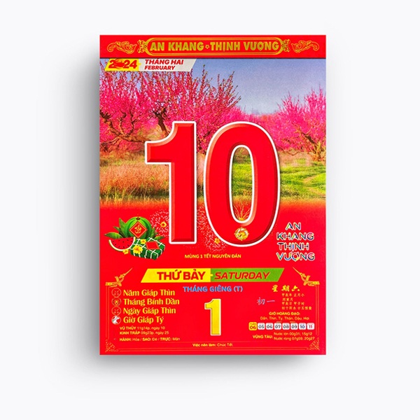 In lịch Tết theo yêu cầu giá rẻ tại Hà Nội