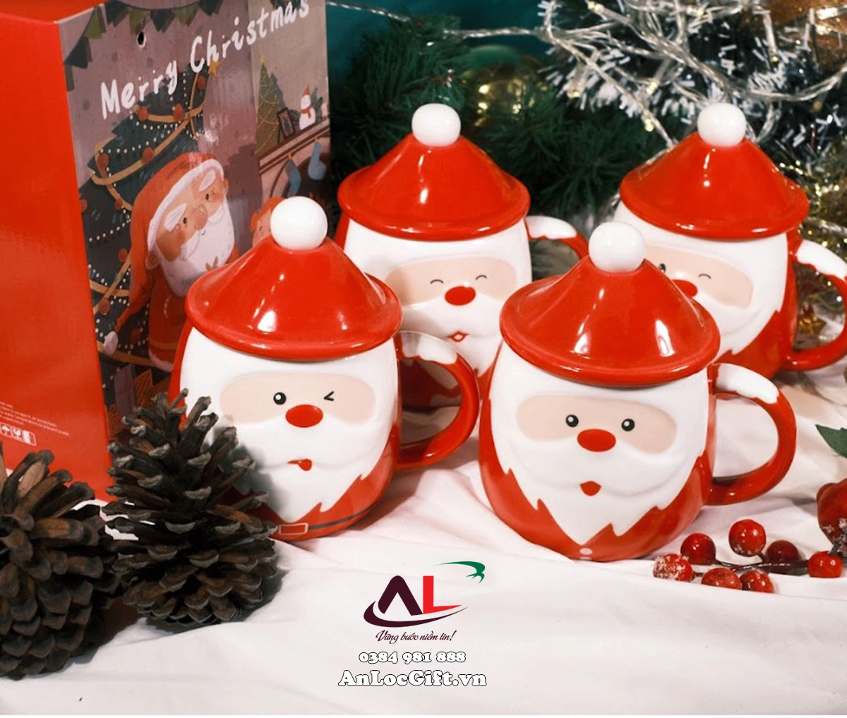 Bộ Đựng Gia Vị Noel
