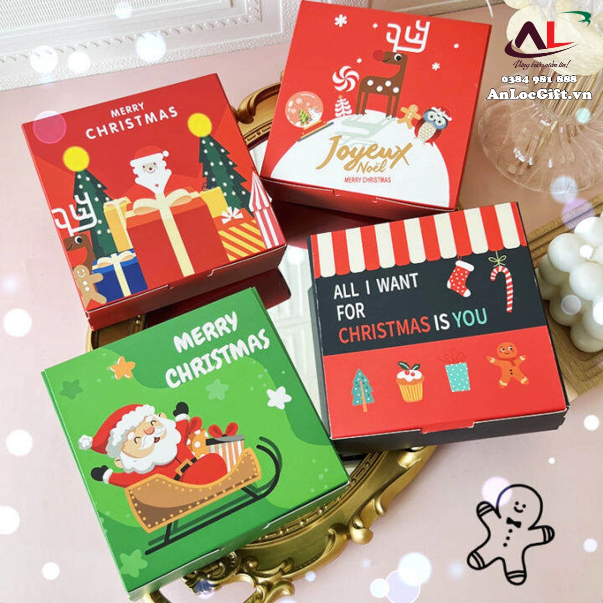 Bánh Quy Noel (Hộp Quà Bánh Quy)