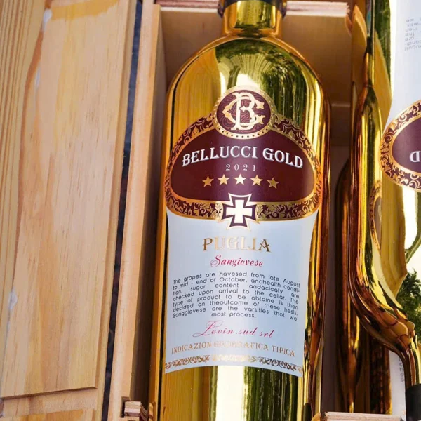 Rượu Vang Ý Bellucci Gold Puglia Sangiovese