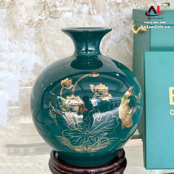 Bình hoa In hình - Mẫu 01