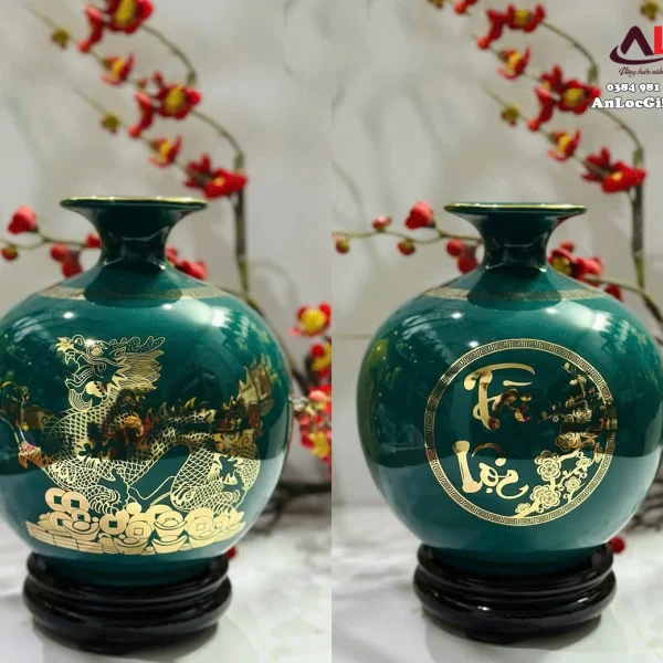 Bình hoa In hình - Mẫu 01